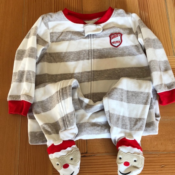Carter's Other - 🎄⛄️Carter’s Christmas Footed PJ Suit- 18 mO 🎄⛄️